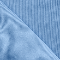 Ткань Кашкорсе, 420гм/2, 110см, цвет Светло-Голубой (на отрез)  в Ханты-Мансийске
