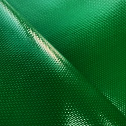 Тентовый материал ПВХ 600 гр/м2 плотная, Зелёный (Ширина 150см), на отрез  в Ханты-Мансийске, 600 г/м2, 1189 руб