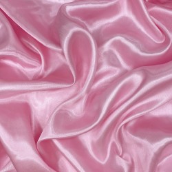 Ткань Атлас-сатин, цвет Розовый (на отрез)  в Ханты-Мансийске