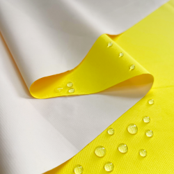 Водонепроницаемая Дышащая Мембранная ткань PU 10'000, цвет Жёлтый (на отрез)  в Ханты-Мансийске