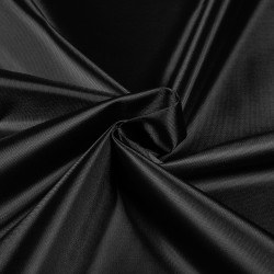 *Ткань Оксфорд 210D PU, цвет Черный (на отрез)  в Ханты-Мансийске